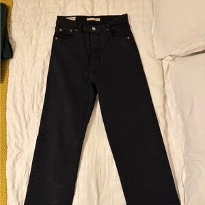 Levi’s Ribcage Straight Ankle Jeans 26Wx27L